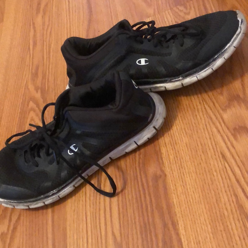 Black sneakers